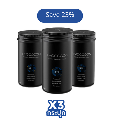 Tycoooon F1 Dietary Supplement (30 Capsules x 3)